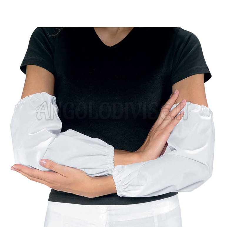 ISACCO MANICHETTE BIANCHE AL PAIO 100 % COTTON