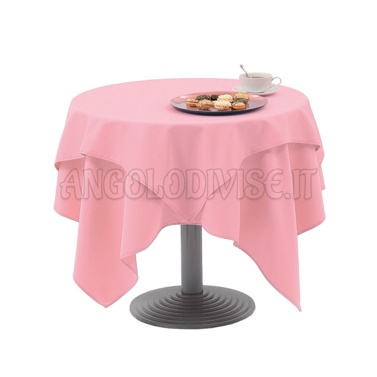 ISACCO Tovaglia ELEGANCE  136 x 136 cm ROSA