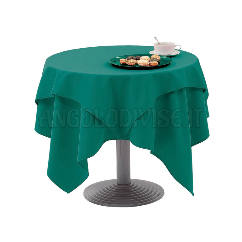 ISACCO Tovaglia ELEGANCE  116 x 116 cm GIADA