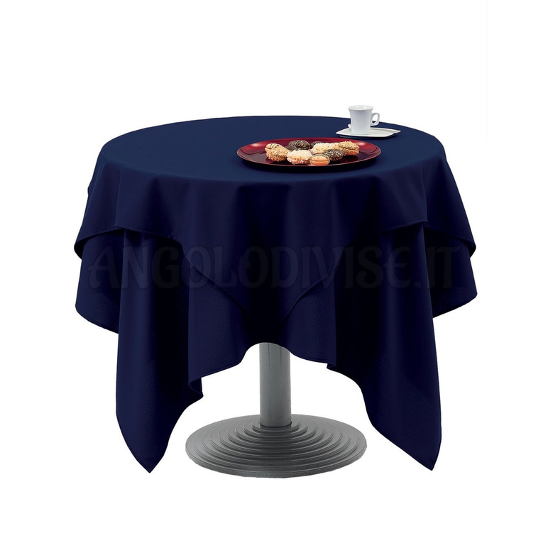 ISACCO Tovaglia ELEGANCE  116 x 116 cm BLU