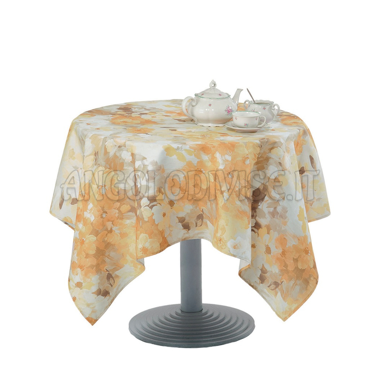 ISACCO Tovaglia ACQUARELLO ANTIMACCHIA  86 x 86 cm COLORE 508