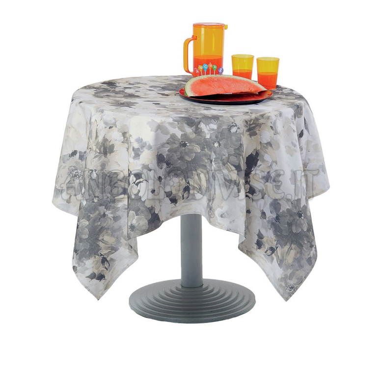 ISACCO Tovaglia ACQUARELLO ANTIMACCHIA  136 x 136 cm COLORE 512