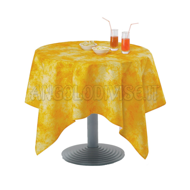 ISACCO Tovaglia ORCHIDEA ANTIMACCHIA  136 x 136 cm COLORE MAL113