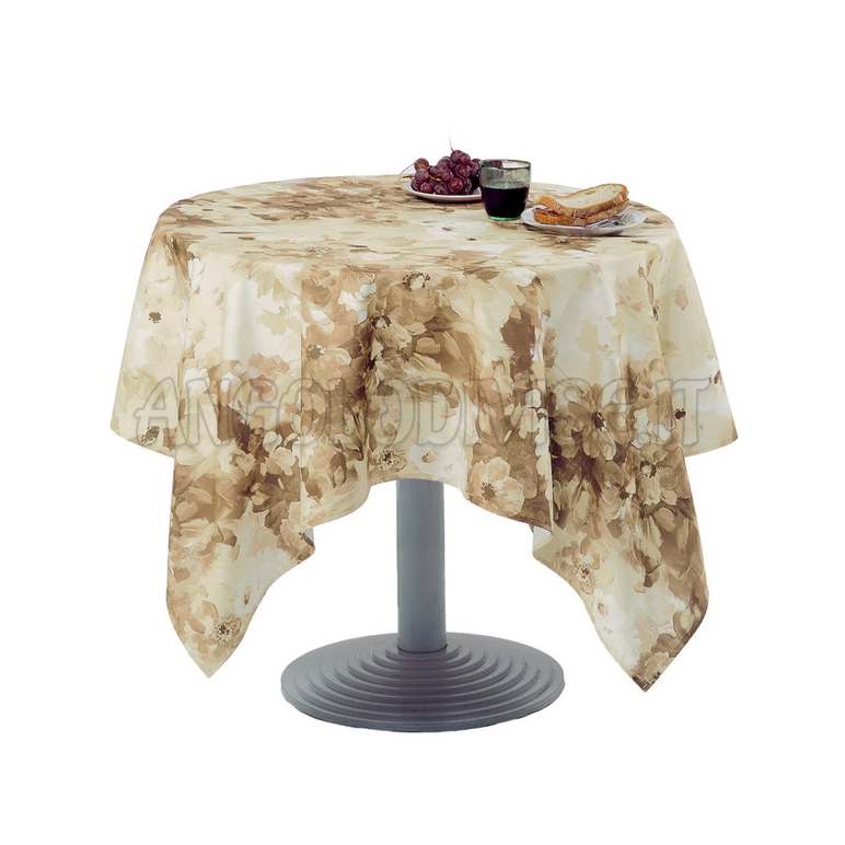 ISACCO Tovaglia ACQUARELLO ANTIMACCHIA  146 x 146 cm COLORE 515
