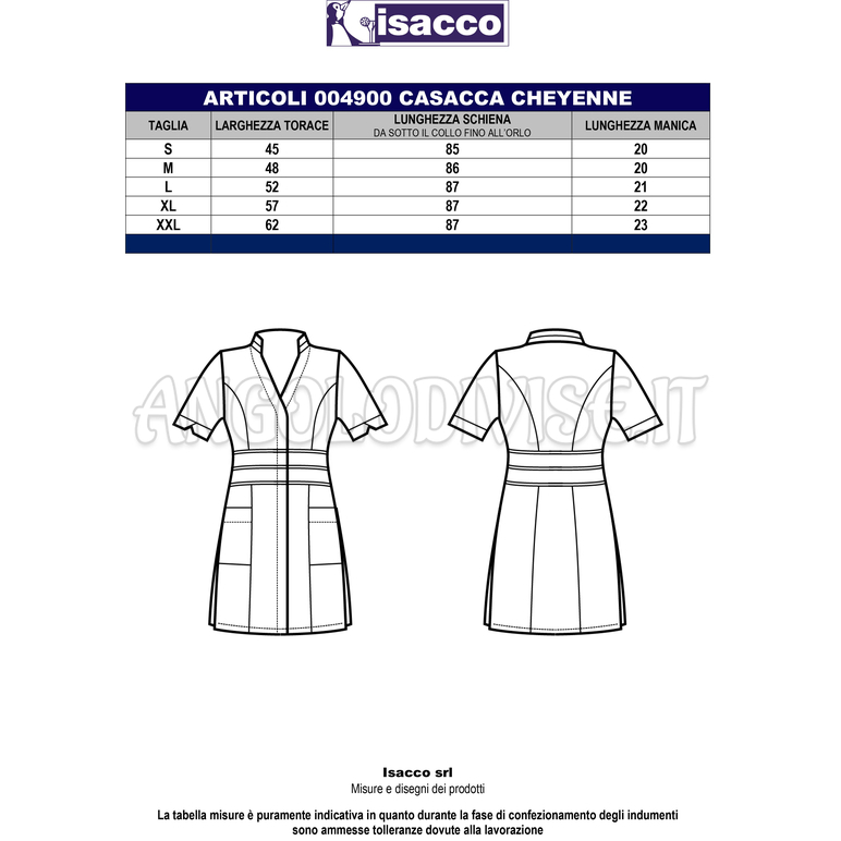 ISACCO CASACCA CHEYENNE BOHEME NERO+BIANCO 100% POLYESTER BOHÉME