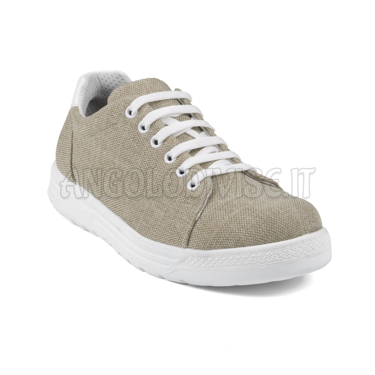 ISACCO SCARPA SNEAKER COMFORT UNISEX NATURAL