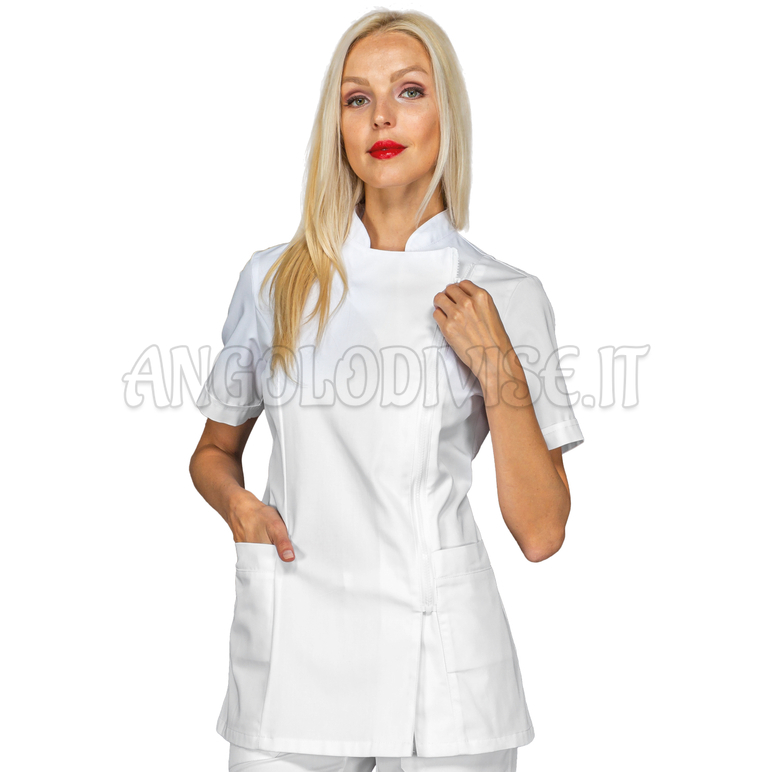 ISACCO CASACCA COVENTRY M/M BIANCO 100 % COTTON
