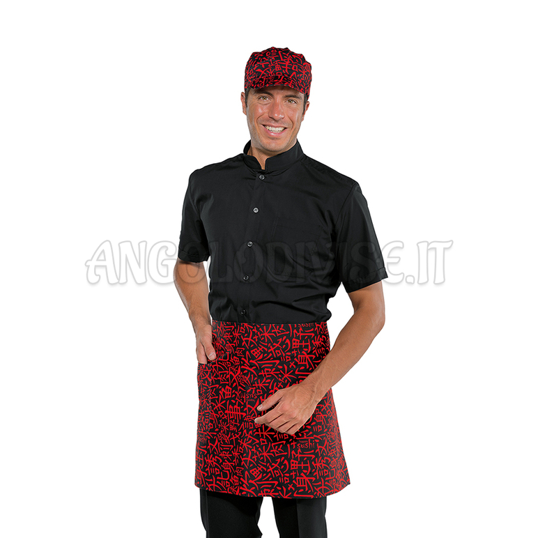 ISACCO GREMBIULE VITA CM 70X46 C/TASCA SUSHI 07 100 % COTTON